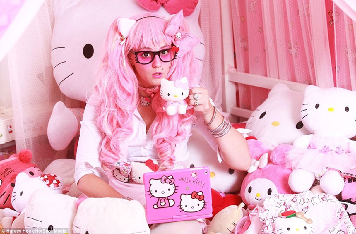 Gap co nang me Hello Kitty dien cuong-Hinh-7